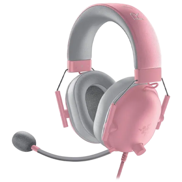Căști Razer BlackShark V2 X Pink Cu fir/ Gaming photo 1
