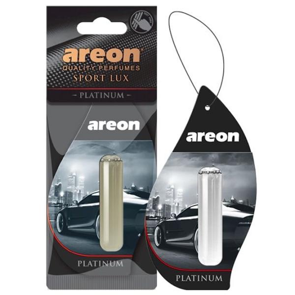 Aromatizator auto Areon Liquid Sport Lux Platinum/ 5 ml/ Pe oglindă photo 1 Aromatizator auto Areon Liquid Sport Lux Platinum/ 5 ml/ Pe oglindă photo 1