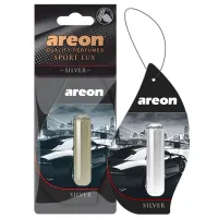 Aromatizator auto Areon Liquid Sport Lux Silver/ 5 ml/ Pe oglindă
