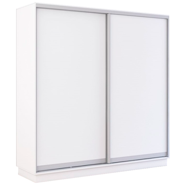 Шкаф cupe Mobildor-Lux Fox 2300 110 230 x 60см x 220 / ЛДСП / White photo 1