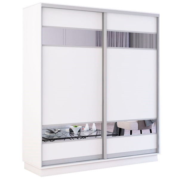 Dulap cupe Mobildor-Lux Fox 2000 110 200 x 60 x 220 / PAL / White photo 1 Dulap cupe Mobildor-Lux Fox 2000 110 200 x 60 x 220 / PAL / White photo 1