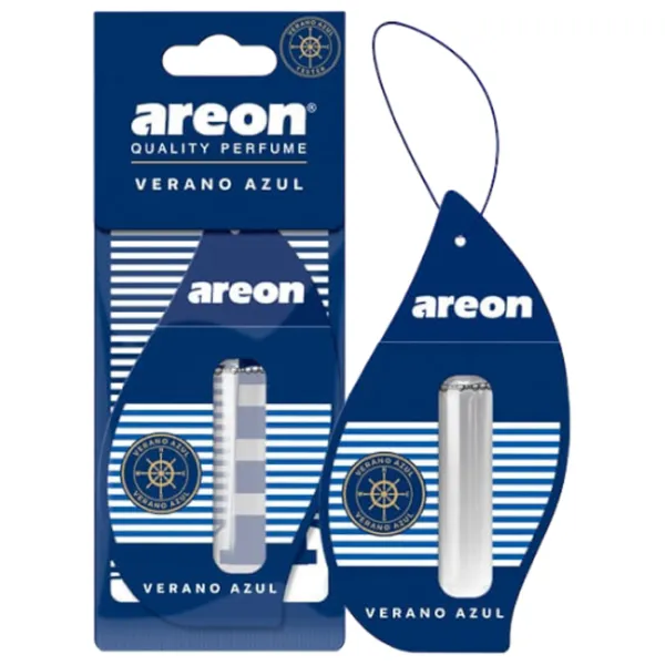 Ароматизатор для авто Areon Liquid Sport Lux Verano Azul/ 5 мл/ На зеркале photo 1 Ароматизатор для авто Areon Liquid Sport Lux Verano Azul/ 5 мл/ На зеркале photo 1
