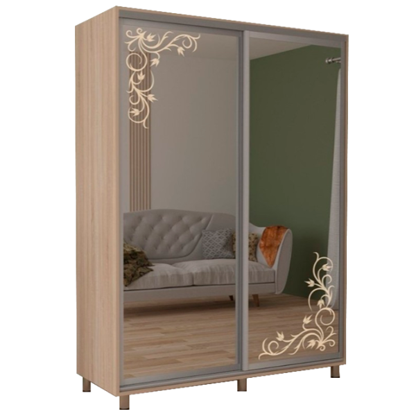Dulap cupe Mobildor-Lux ARON S 1800 desen 3025 180 x 60 x 220 / PAL / Stejar Sonoma photo 1 Dulap cupe Mobildor-Lux ARON S 1800 desen 3025 180 x 60 x 220 / PAL / Stejar Sonoma photo 1