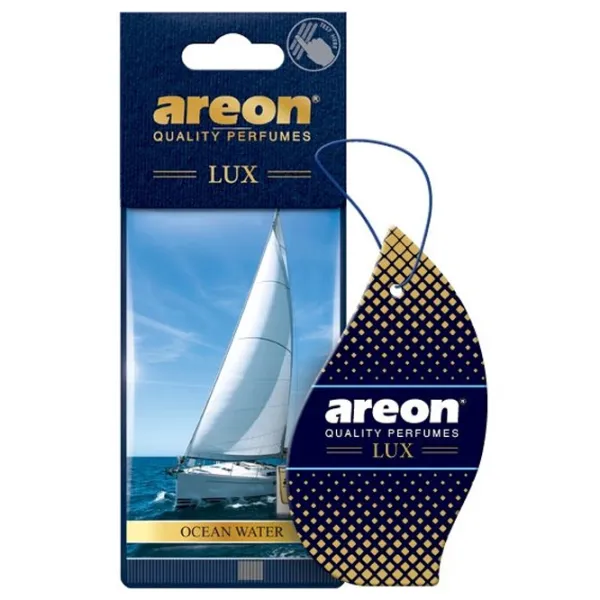 Aromatizator auto Areon Lux Voyage Ocean Water/ Pe oglindă photo 1 Aromatizator auto Areon Lux Voyage Ocean Water/ Pe oglindă photo 1
