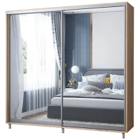 Шкаф cupe Mobildor-Lux ARON 2000 3025 200 x 60см x 220 / LPAL / Дуб Сонома