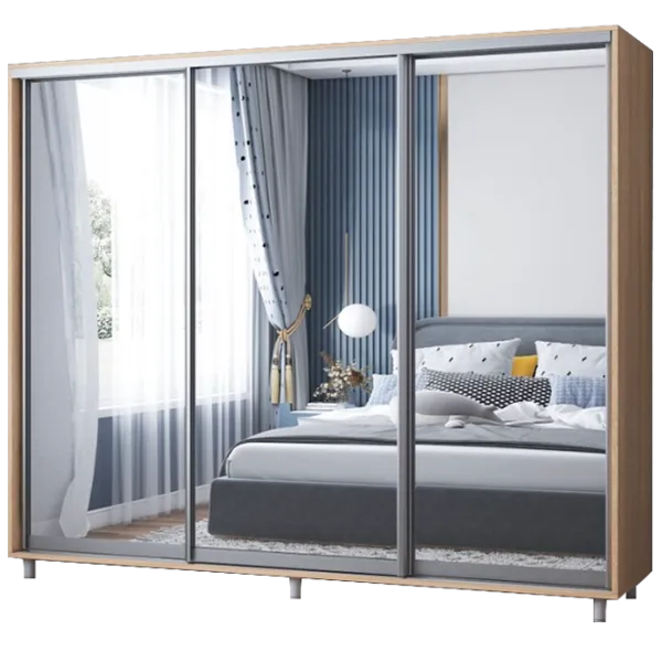 Шкаф cupe Mobildor-Lux ARON 2600 3025 260 x 60см x 220 / LPAL / Дуб Сонома photo 1 Шкаф cupe Mobildor-Lux ARON 2600 3025 260 x 60см x 220 / LPAL / Дуб Сонома photo 1