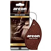 Ароматизатор для авто Areon Mon Areon Leather Interior/ на зеркале
