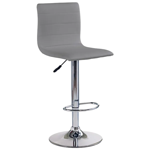 Scaun de bar Halmar H21 Piele eco/ Oțel/ Grey photo 1 Scaun de bar Halmar H21 Piele eco/ Oțel/ Grey photo 1
