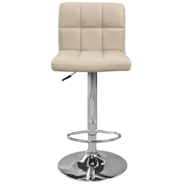 Scaun de bar Deco SB-043 Piele eco/ Metal/ Cappuccino photo 1 Scaun de bar Deco SB-043 Piele eco/ Metal/ Cappuccino photo 1