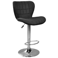 Барный стул Deco SB-74 Экокожа/ Металл/ Черный