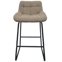 Барный стул Deco Soro-23 Ткань/ Металл/ Бежевый