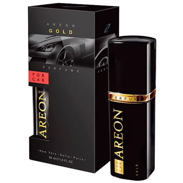 Ароматизатор для авто Areon Perfume Gold/ 50 мл/ спрей photo 1 Ароматизатор для авто Areon Perfume Gold/ 50 мл/ спрей photo 1