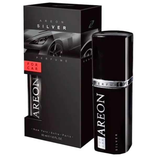 Ароматизатор для авто Areon Perfume Silver/ 50 мл/ спрей photo 1 Ароматизатор для авто Areon Perfume Silver/ 50 мл/ спрей photo 1
