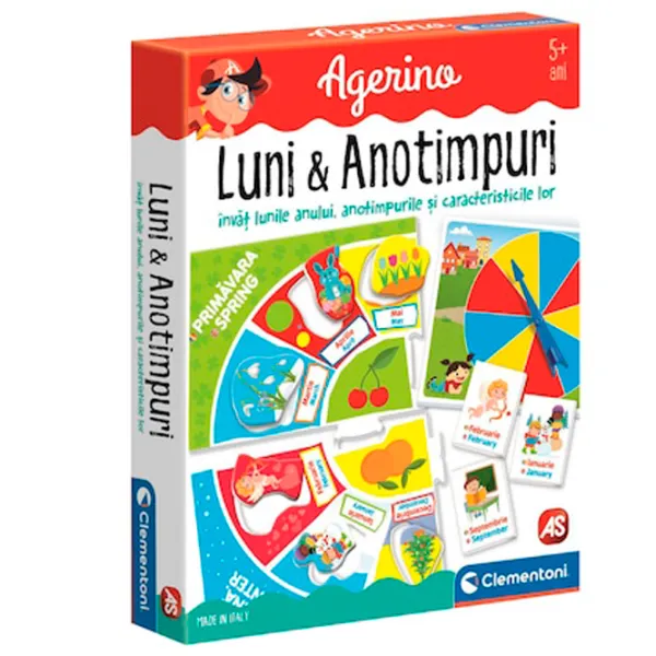 Настольная игра Clementoni Months And Seasons 5+/ Развитие photo 1