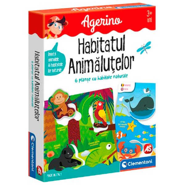 Joc de masă Clementoni Animalutele & Habitatele Lor 3+/ Dezvoltare photo 1