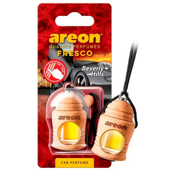 Aromatizator auto Areon Fresco Beverly Hills/ 4 ml/ pe oglindă photo 1 Aromatizator auto Areon Fresco Beverly Hills/ 4 ml/ pe oglindă photo 1