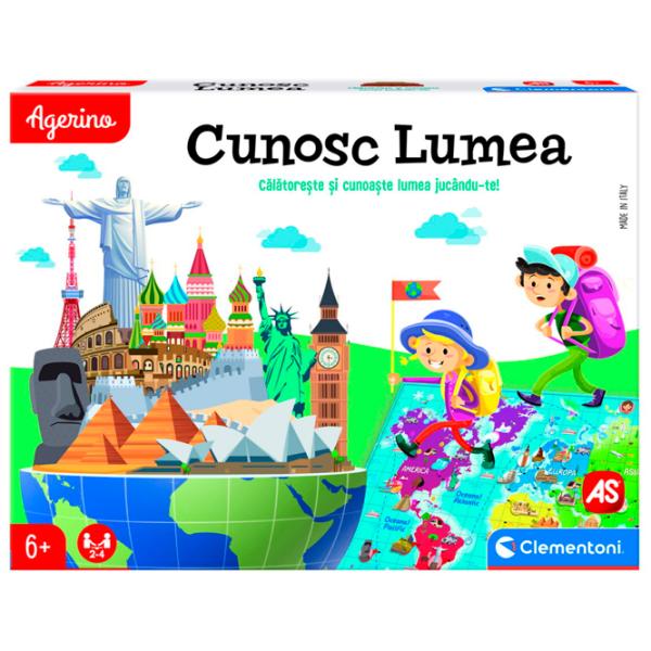 Настольная игра Clementoni Cunosc Lumea 6+/ Развитие photo 1