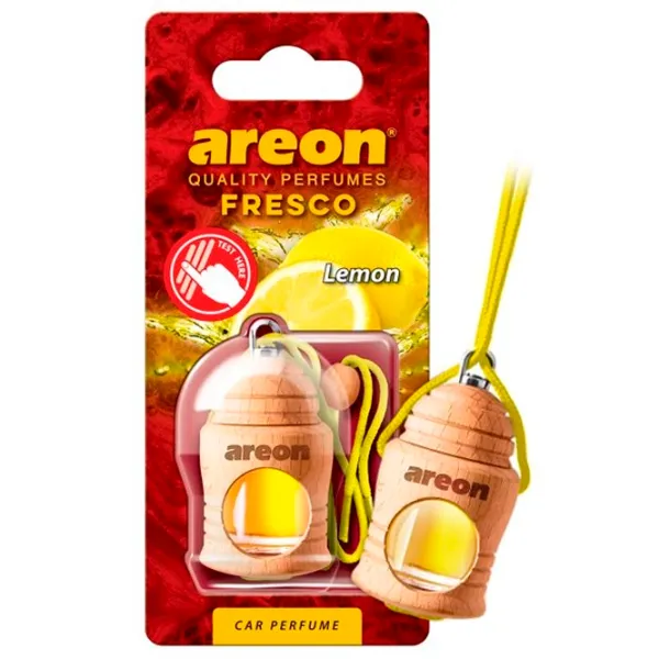 Ароматизатор для авто Areon Fresco Lemon/ 4 ml/ на зеркале photo 1 Ароматизатор для авто Areon Fresco Lemon/ 4 ml/ на зеркале photo 1