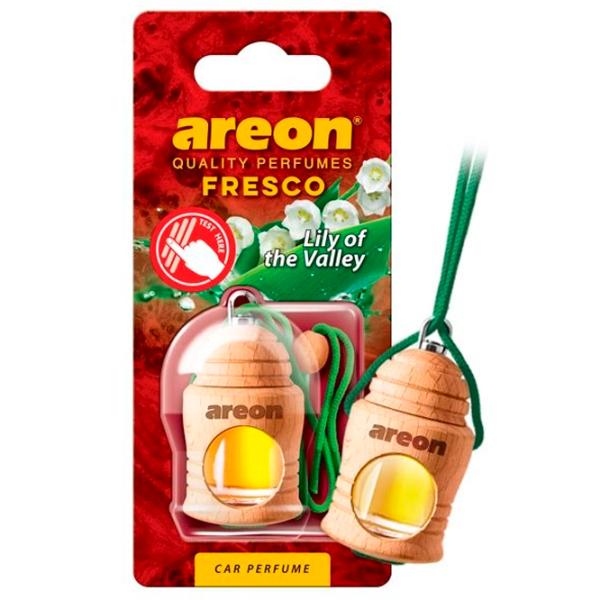Aromatizator auto Areon Fresco Lily ot the Valley/ 4 ml/ pe oglindă photo 1 Aromatizator auto Areon Fresco Lily ot the Valley/ 4 ml/ pe oglindă photo 1