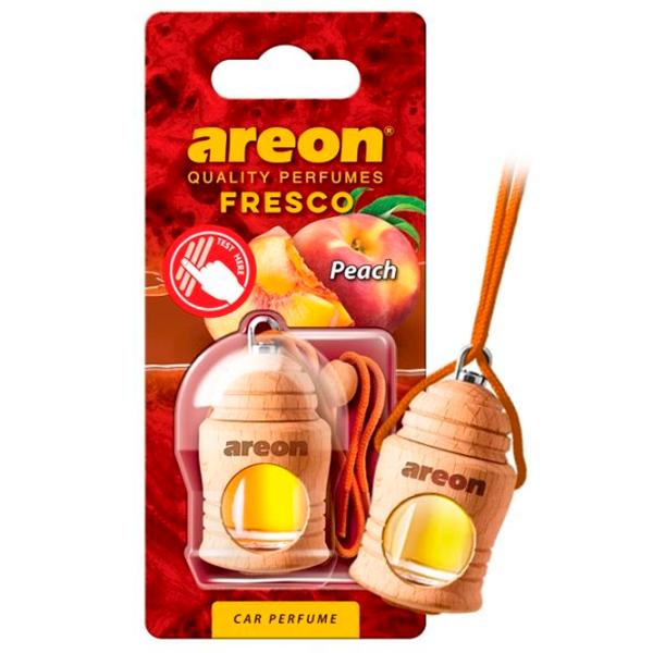 Ароматизатор для авто Areon Fresco Peach/ 4 ml/ на зеркале photo 1 Ароматизатор для авто Areon Fresco Peach/ 4 ml/ на зеркале photo 1