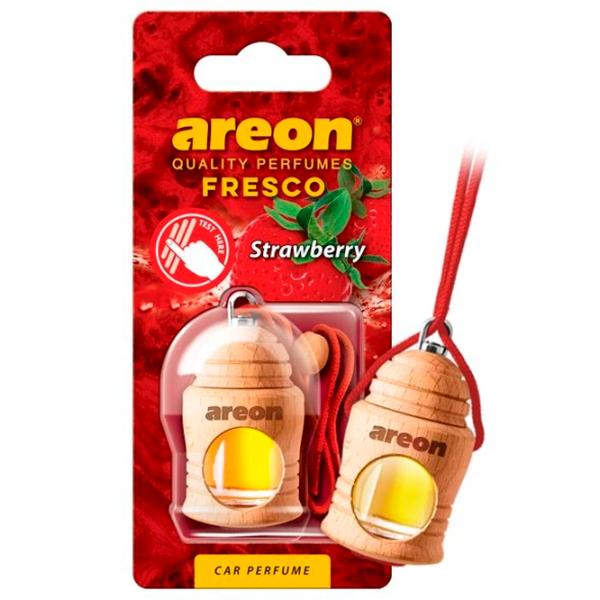 Ароматизатор для авто Areon Fresco Strawberry/ 4 ml/ на зеркале photo 1 Ароматизатор для авто Areon Fresco Strawberry/ 4 ml/ на зеркале photo 1