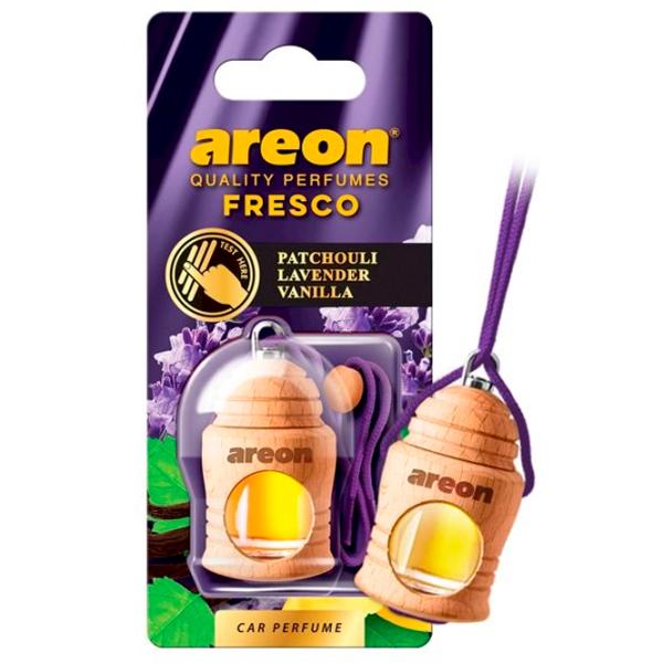 Ароматизатор для авто Areon Fresco Patchouli Lavender Vanilla/ 4 ml/ на зеркале photo 1 Ароматизатор для авто Areon Fresco Patchouli Lavender Vanilla/ 4 ml/ на зеркале photo 1