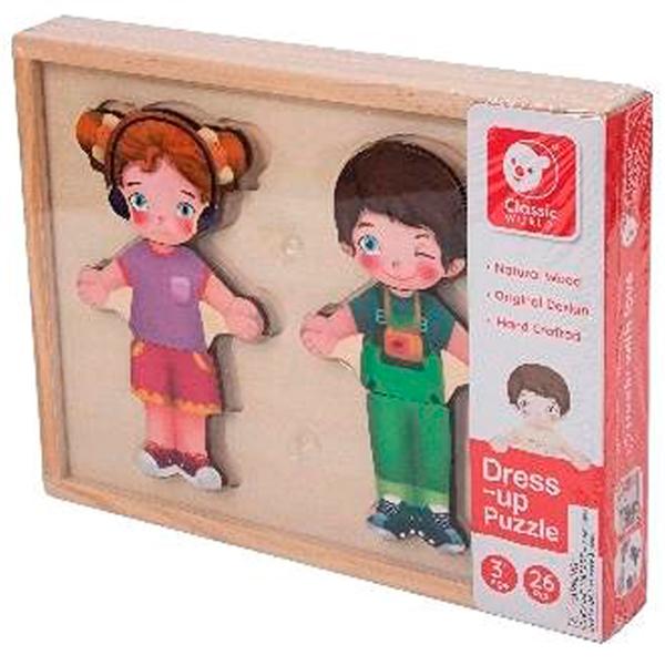 Joc de masă Classic World Dressing puzzle 3+/ Dezvoltare photo 1