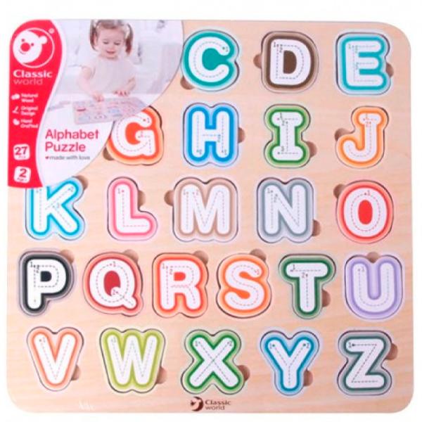 Joc de masă Classic World Alphabet puzzles 2+/ Dezvoltare photo 1