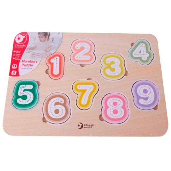 Joc de masă Classic World Figures puzzles 2+/ Dezvoltare photo 1