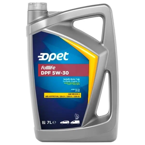 Ulei de motor Opet Fulllife DPF 5W-30 5W-30 7 l sintetic photo 1
