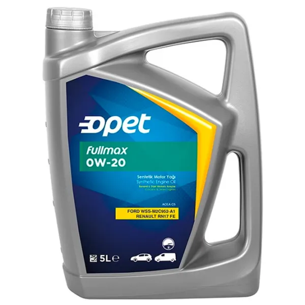 Моторное масло Opet Fullmax 0W-20 5L 0W-20 5 л синтетическое photo 1