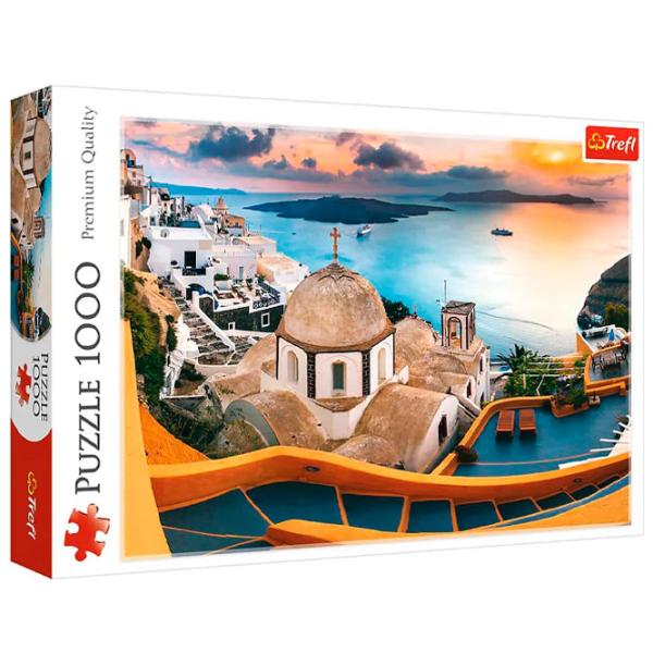 Пазл 2D Trefl Fairytale Santorini 14+/ Количество деталей: 1000 photo 1