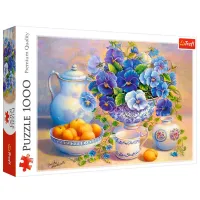 Пазл 2D Trefl Blue Bouquet 14+/ Количество деталей: 1000