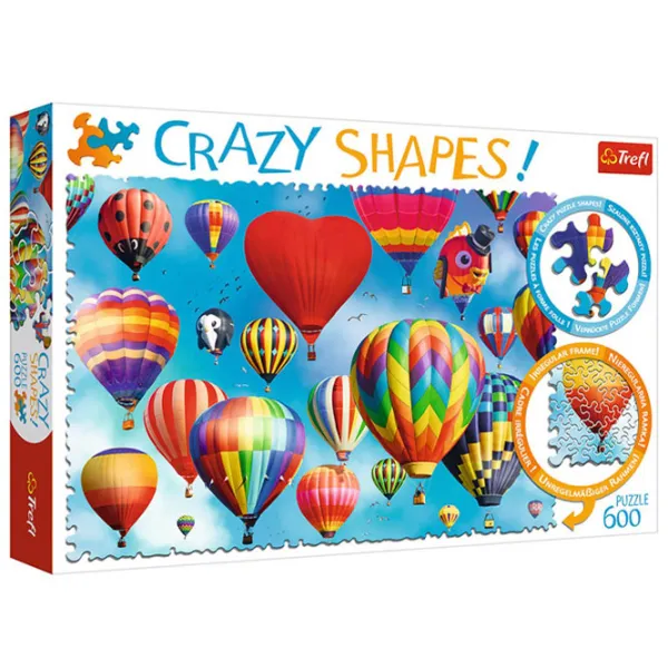 Пазл 2D Trefl Colourful balloons 10+/ Количество деталей: 600 photo 1 Пазл 2D Trefl Colourful balloons 10+/ Количество деталей: 600 photo 1