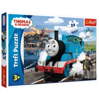 Пазл 2D Trefl Maxi - Happy Thomas Day 3+/ Количество деталей: 24