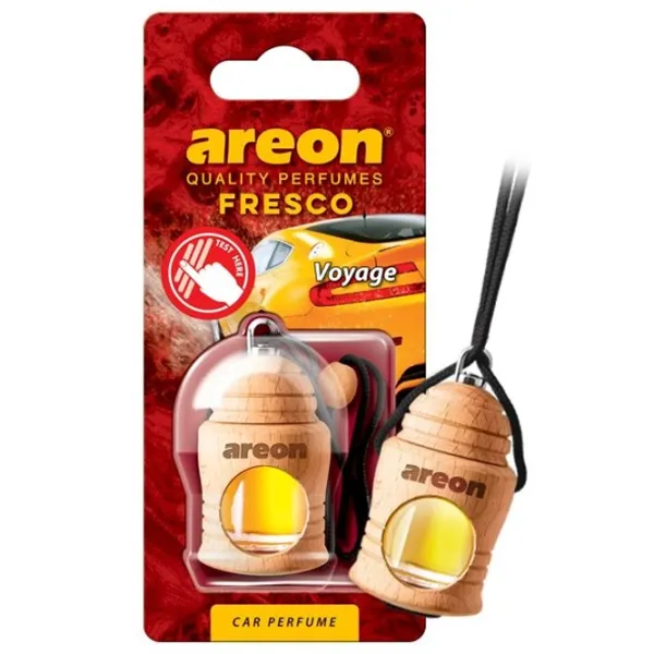 Ароматизатор для авто Areon Fresco Voyage/ 4 ml/ на зеркале photo 1 Ароматизатор для авто Areon Fresco Voyage/ 4 ml/ на зеркале photo 1