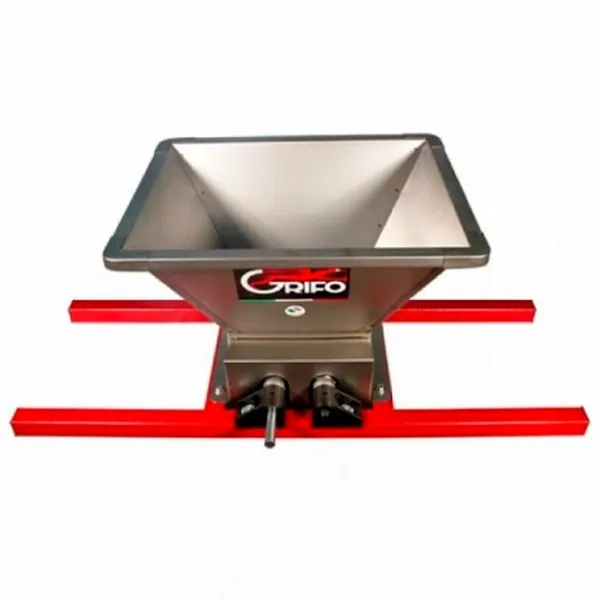 Дробилка для винограда Grifo PPI Mediu Inox 15 л/ Красный photo 1