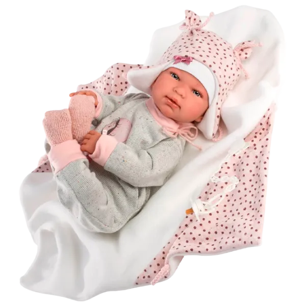 Păpușă Llorens Tina Recien Nacida Llorona 84460  poopsie / 3+ photo 1