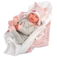 Кукла Llorens Tina Recien Nacida Llorona 84460  пупсик / 3+