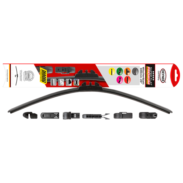 Стеклоочиститель передний Универсал (282000-Super Flat Premium) Heyner/ 22"/ 560 мм photo 1