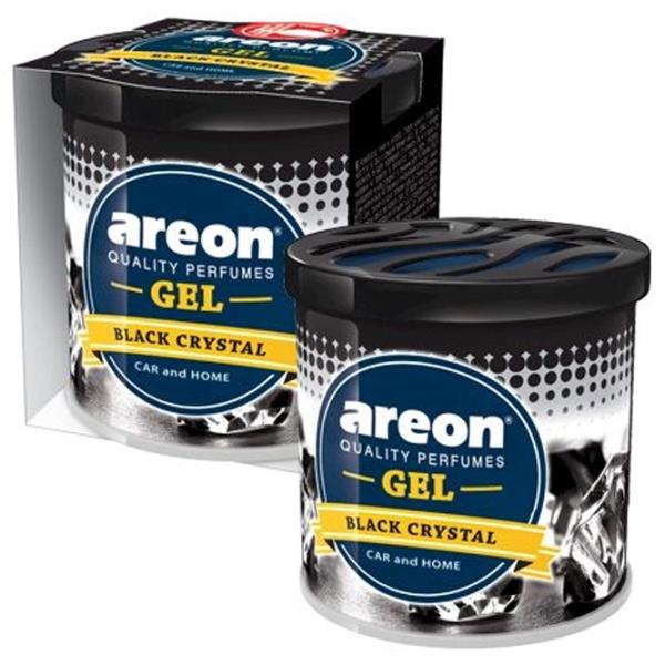 Ароматизатор для авто Areon Gel Can Black Crystal/ 85 мл/ в подстаканник, под сиденье photo 1 Ароматизатор для авто Areon Gel Can Black Crystal/ 85 мл/ в подстаканник, под сиденье photo 1