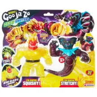 Figurine Goojitzu Glow Shifters Ultraglow Blazagon VS Shadowfang Viper 4+/ Black