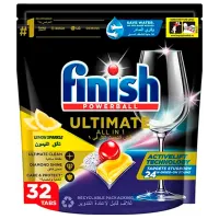 Таблетки FINISH Quantum Ultimate 32 tab таблетки / для удаления грязи
