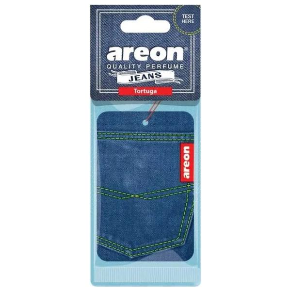 Ароматизатор для авто Areon Jeans Tortuga/ на зеркале photo 1 Ароматизатор для авто Areon Jeans Tortuga/ на зеркале photo 1