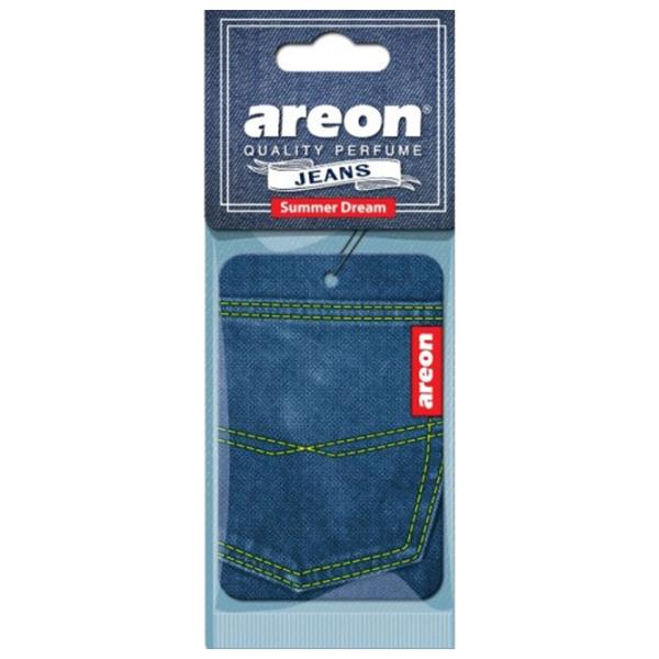 Ароматизатор для авто Areon Jeans X Summer Dream/ на зеркале photo 1 Ароматизатор для авто Areon Jeans X Summer Dream/ на зеркале photo 1