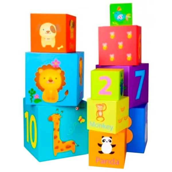 Настольная игра Classic World Stacking Cubes 3+/ Развитие photo 1