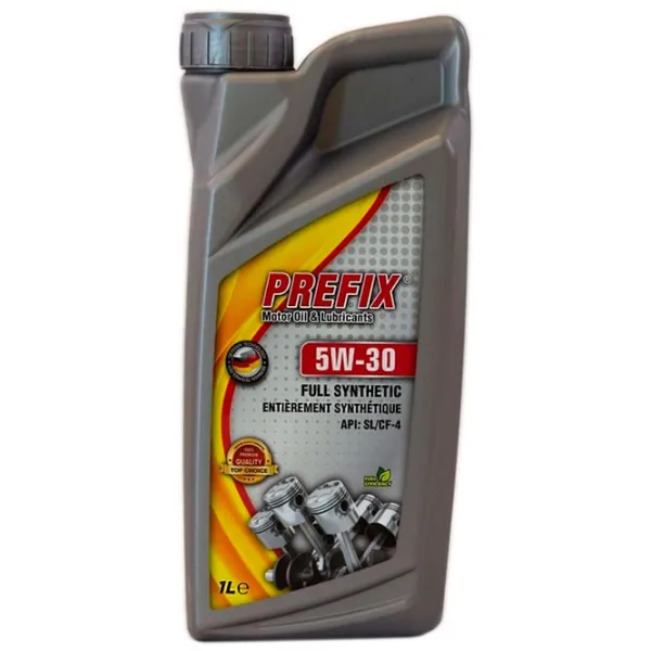 Моторное масло Prefix 5W-30 Syntetic Gasoline&Diesel 5W-30 1 л синтетическое photo 1