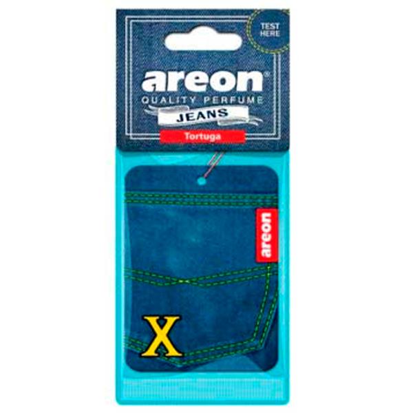 Ароматизатор для авто Areon Jeans X Tortuga/ на зеркале photo 1 Ароматизатор для авто Areon Jeans X Tortuga/ на зеркале photo 1