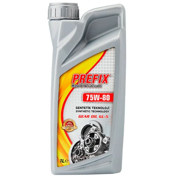 Трансмиссионное масло Prefix 75W-80 Gear & Transmission 1l 1 л/ синтетическое/ 75W-80 photo 1 Трансмиссионное масло Prefix 75W-80 Gear & Transmission 1l 1 л/ синтетическое/ 75W-80 photo 1
