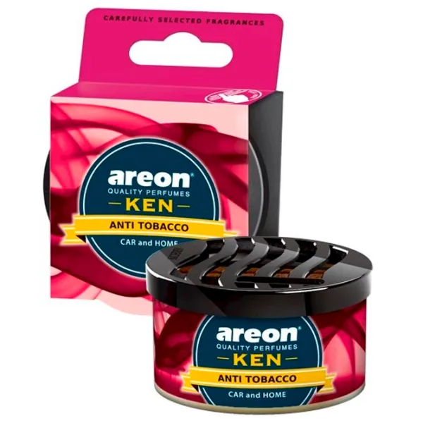 Aromatizator auto Areon Ken Anti Tabacco/ în suportul pentru pahare, sub scaun photo 1